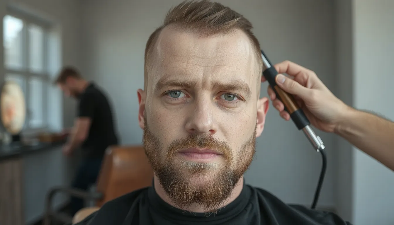 coupe de cheveux calvitie