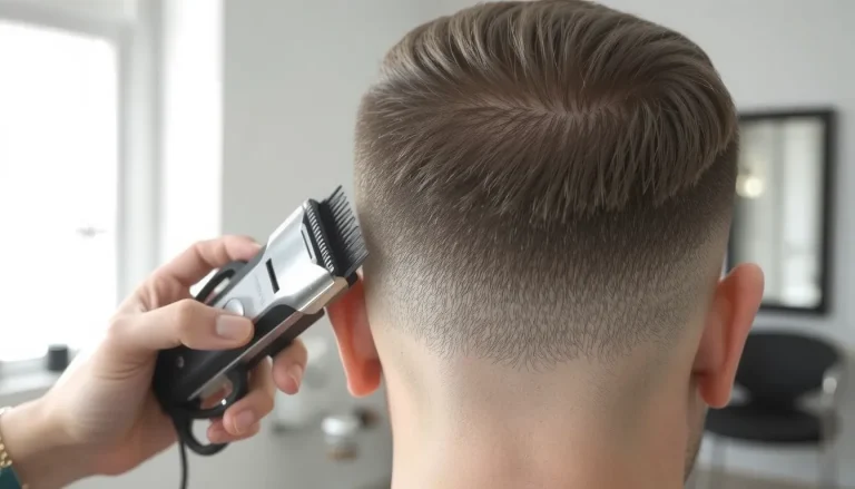 Coupe dégradé à blanc : le guide complet pour un fondu net et maîtrisé
