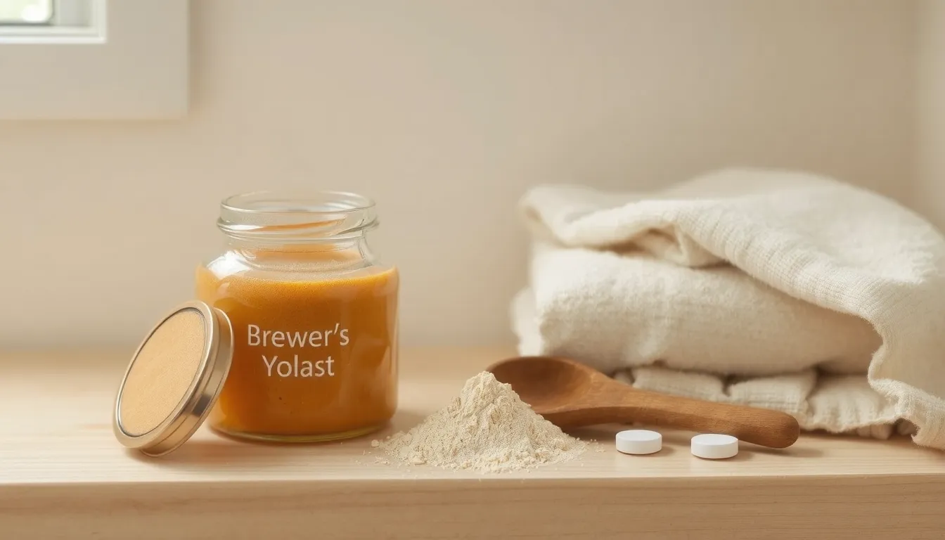 levure de biere et pousse de cheveux
