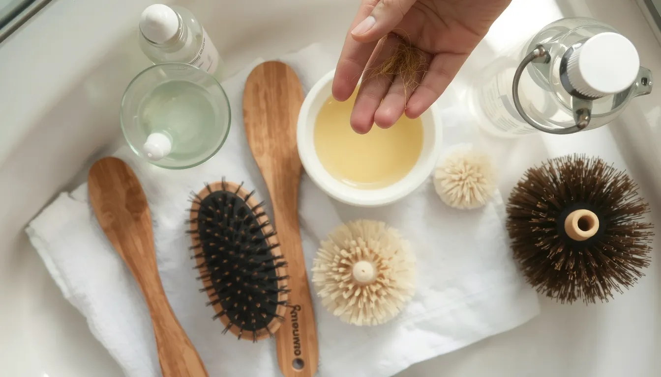 comment nettoyer brosses à cheveux